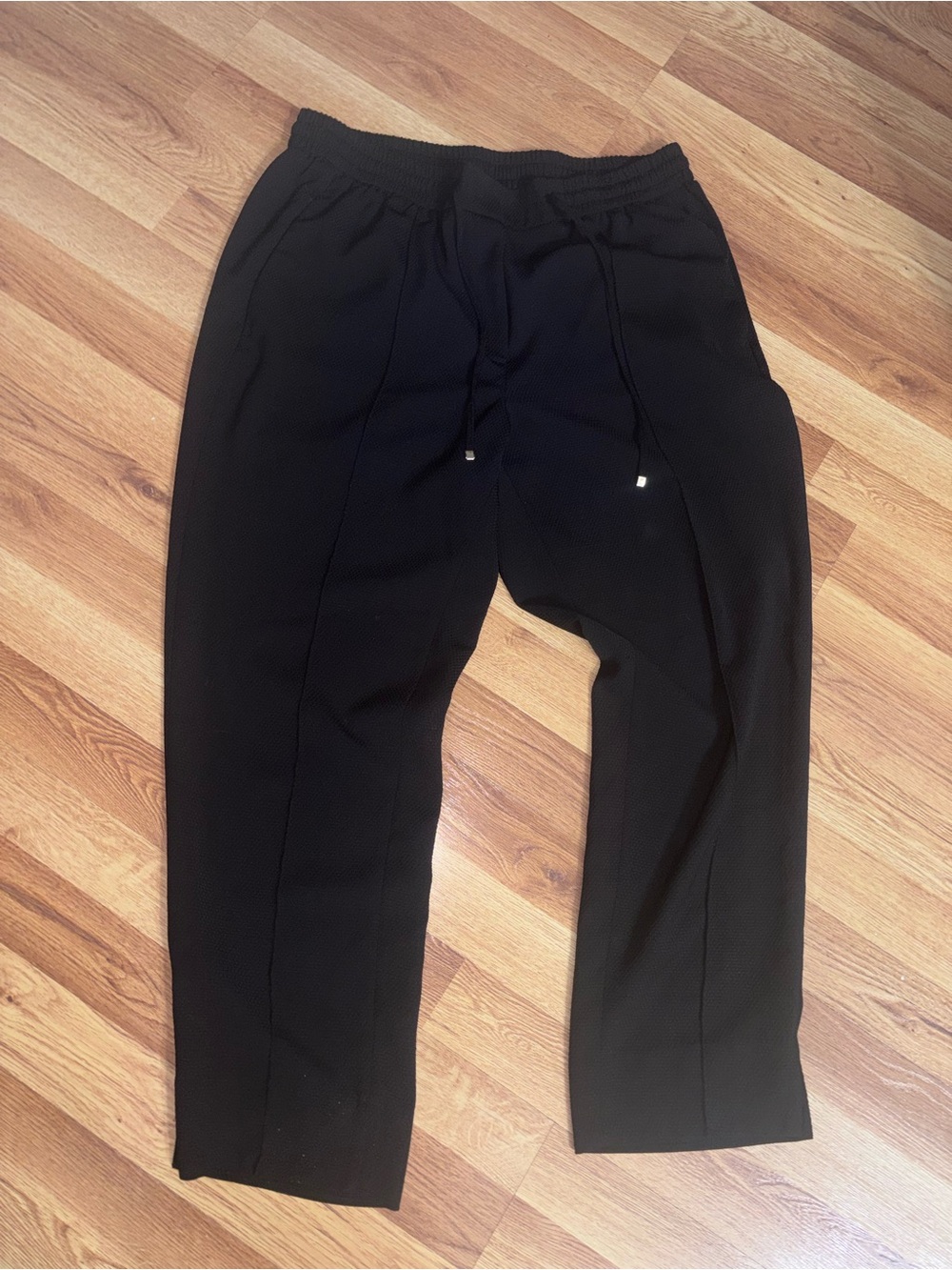 H&M Men's Black Elastic Waist Jogger Pants